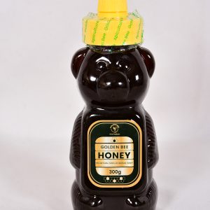 Golden Bee Plastic Teddy Bear Jar - Image 3